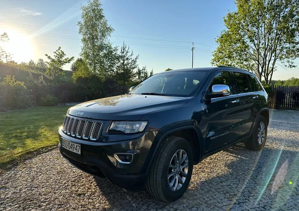 jeep grand cherokee Jeep Grand Cherokee cena 62500 przebieg: 182382, rok produkcji 2014 z Suwałki